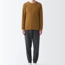 Men's Warm Thick Cotton Crew Neck Long Sleeve T-Shirt