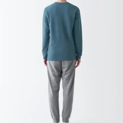 Men's Warm Thick Cotton Crew Neck Long Sleeve T-Shirt