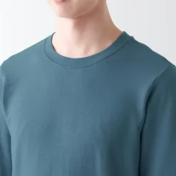Men's Warm Thick Cotton Crew Neck Long Sleeve T-Shirt