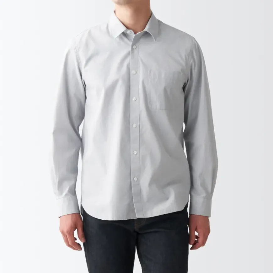 Men's Washed Broad Shirt
