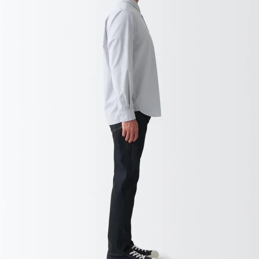 Men's Washed Broad Shirt