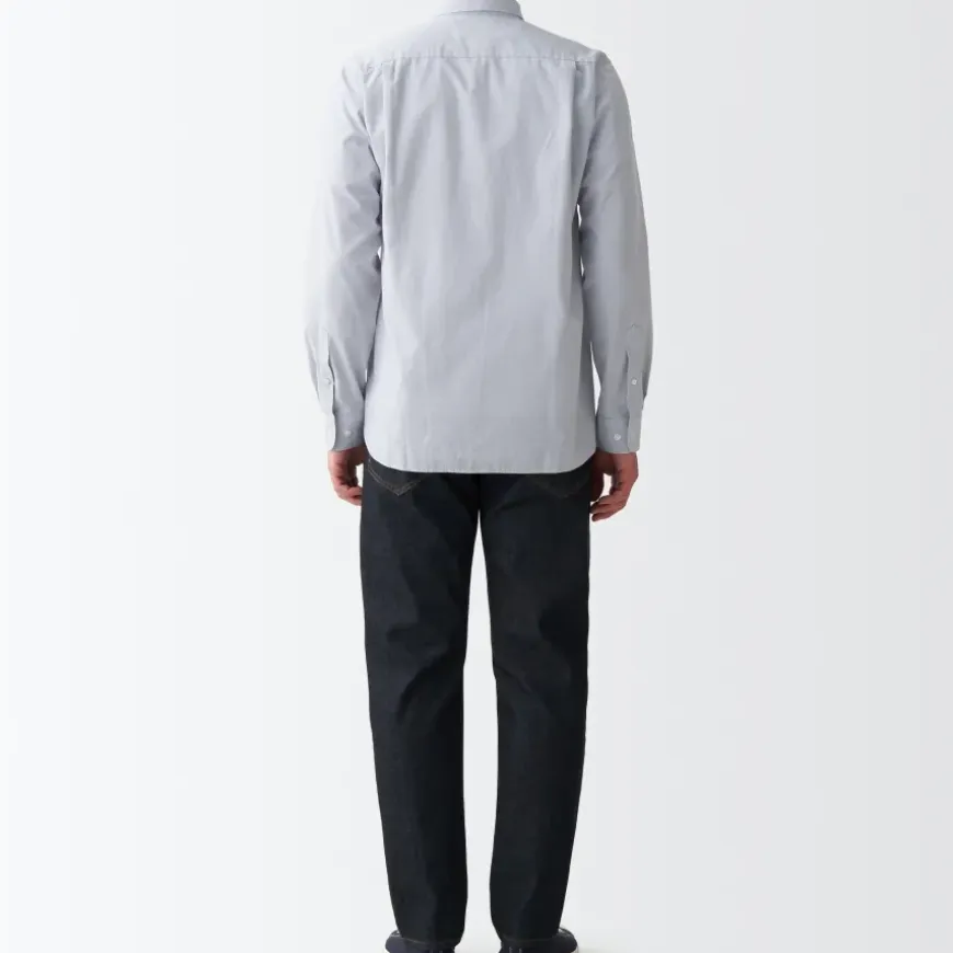 Men's Washed Broad Shirt