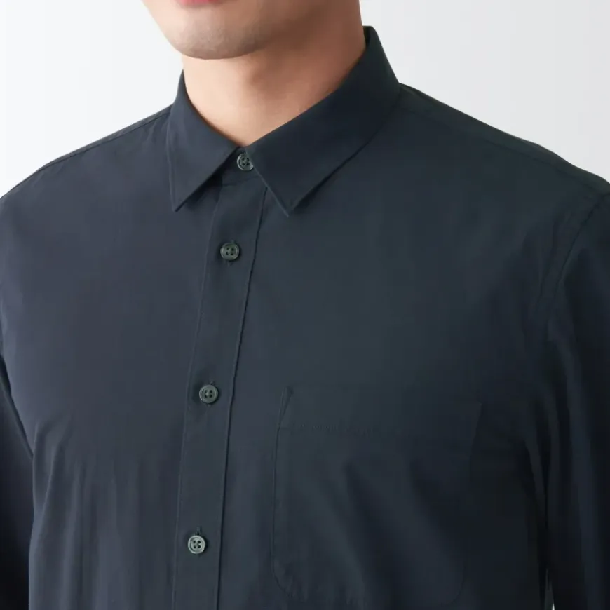Men's Washed Broad Shirt