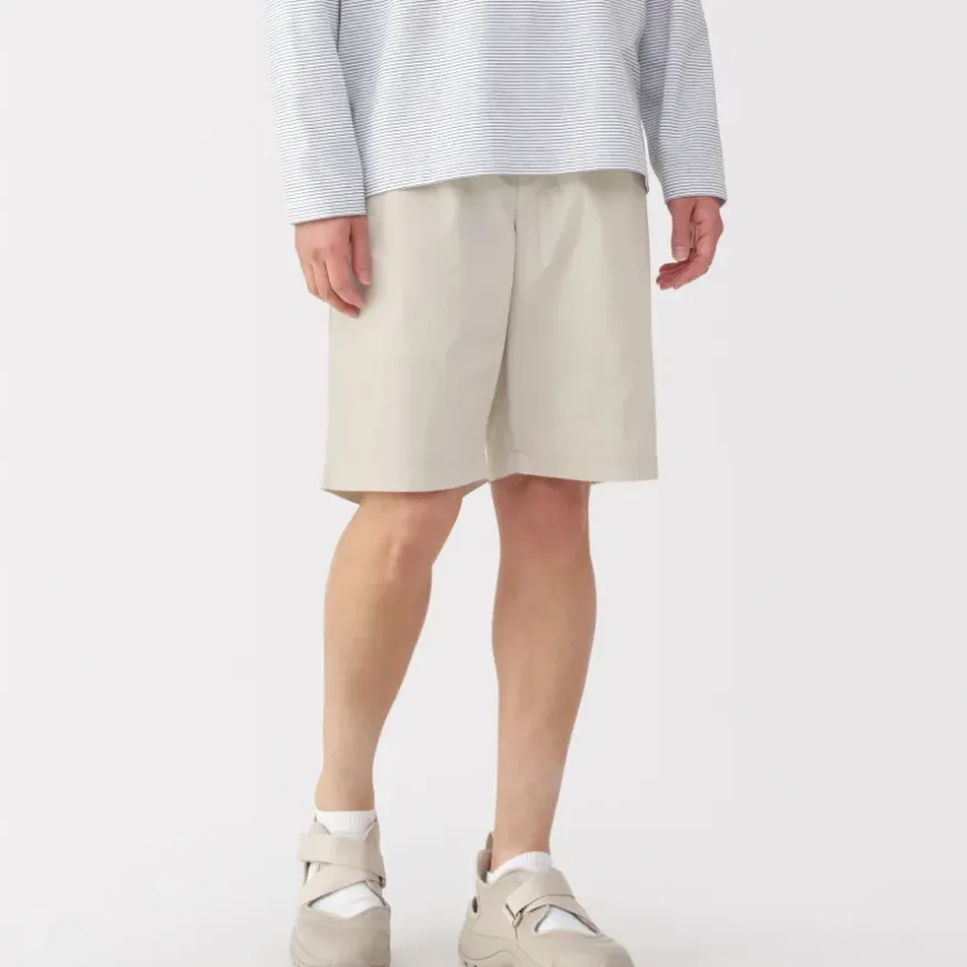 Men's Washed Broadcloth Easy Shorts