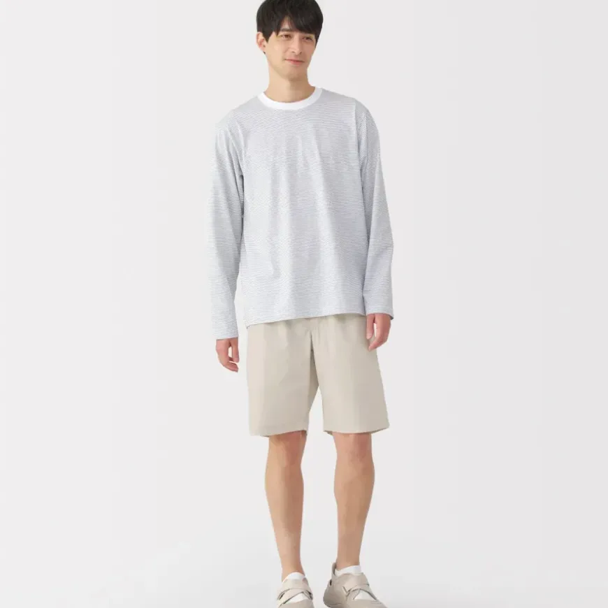 Men's Washed Broadcloth Easy Shorts