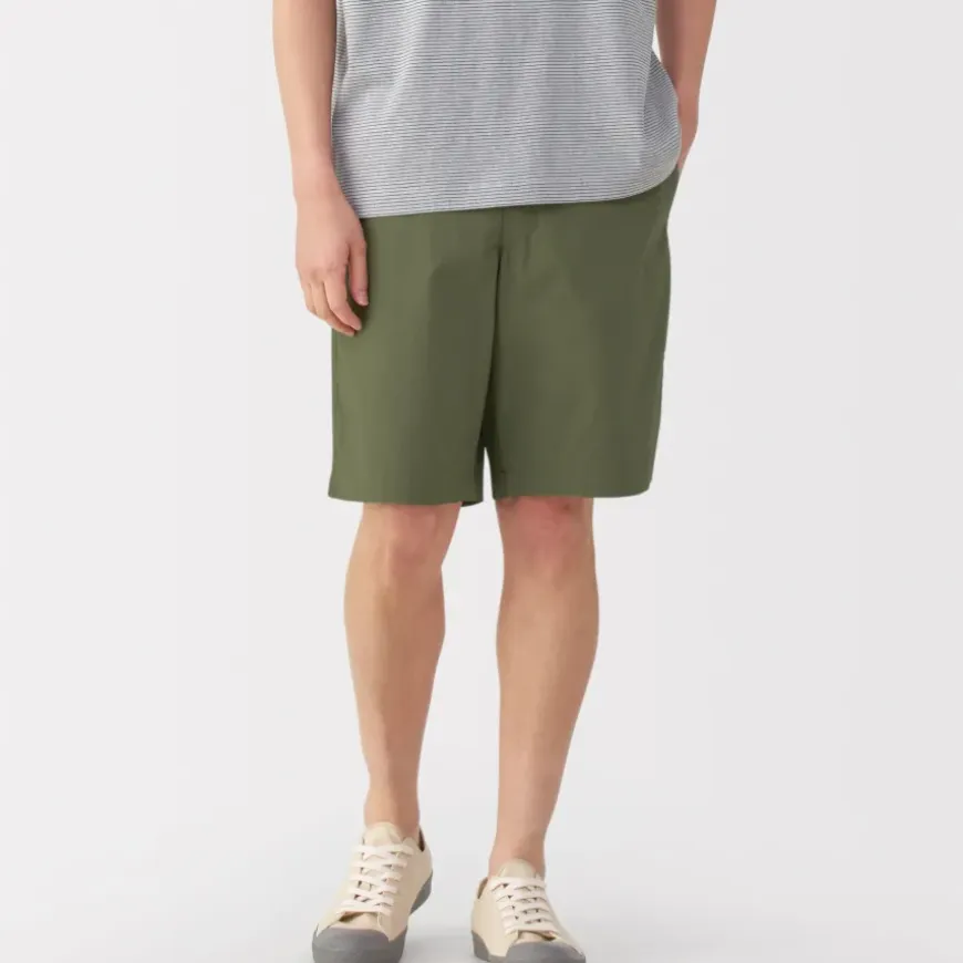 Men's Washed Broadcloth Easy Shorts