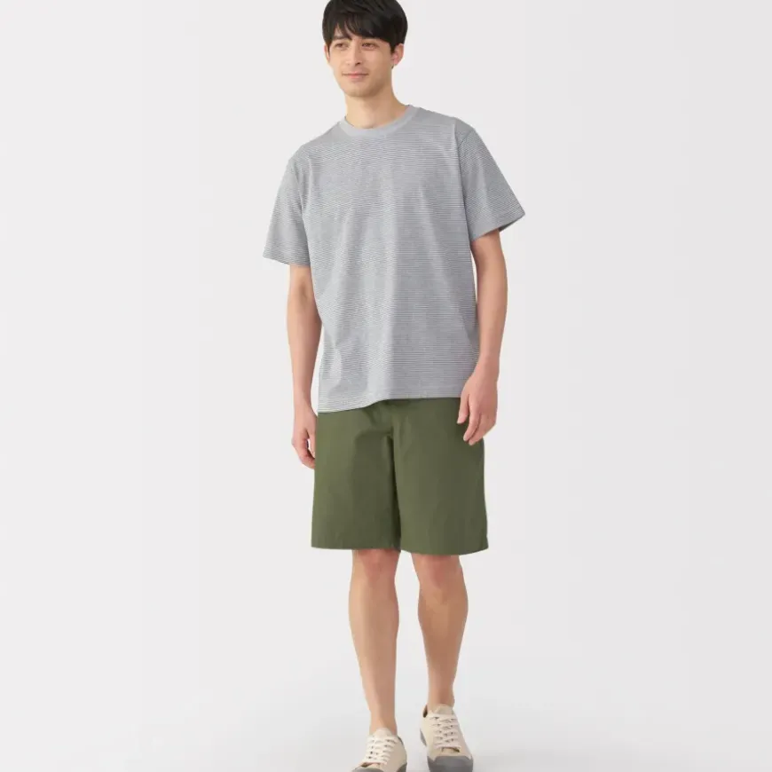 Men's Washed Broadcloth Easy Shorts