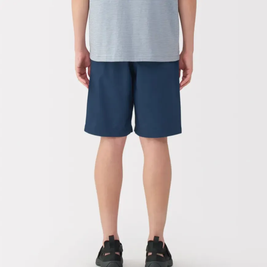 Men's Washed Broadcloth Easy Shorts