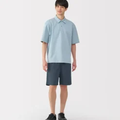 Men's Washed Broadcloth Easy Shorts