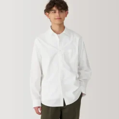 Men's Washed Broadcloth Long Sleeve Shirt