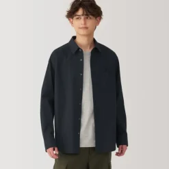 Men's Washed Broadcloth Long Sleeve Shirt