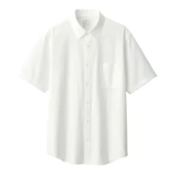 Men's Washed Broadcloth Short Sleeve Shirt