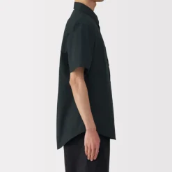 Men's Washed Broadcloth Short Sleeve Shirt