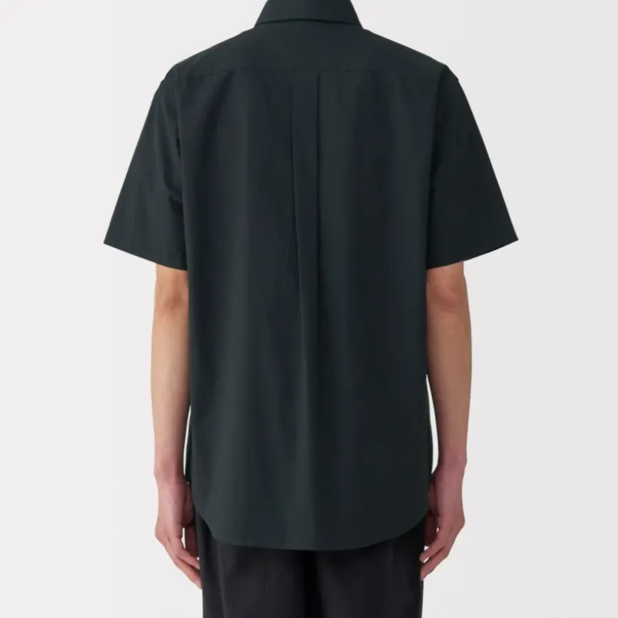 Men's Washed Broadcloth Short Sleeve Shirt
