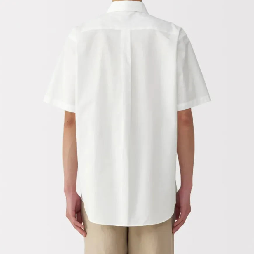 Men's Washed Broadcloth Short Sleeve Shirt