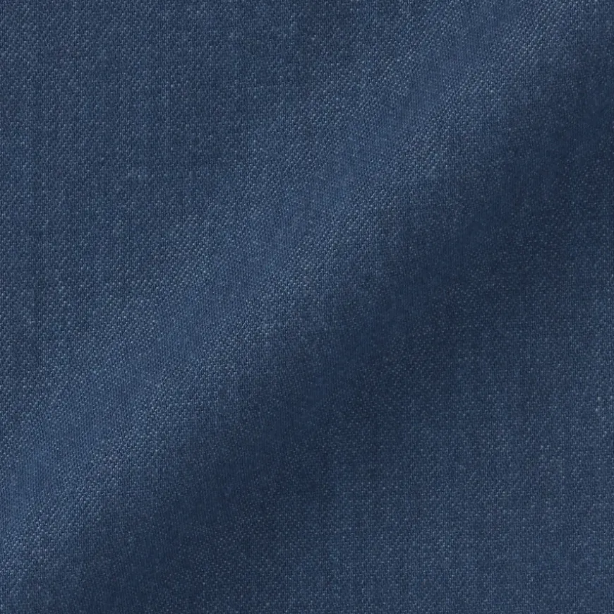Men's Washed Denim Easy Pants - Navy