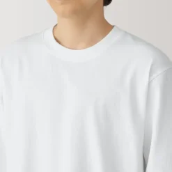 Men's Washed Heavy Weight Crew Neck Long Sleeve T-Shirt