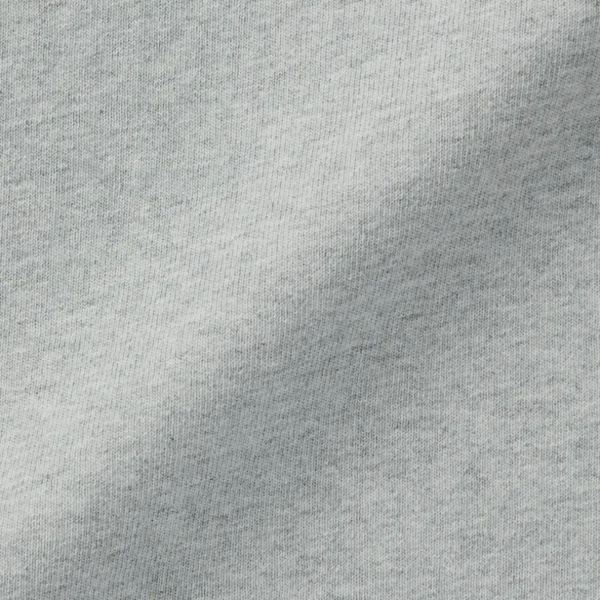 Men's Washed Heavy Weight Crew Neck Long Sleeve T-Shirt