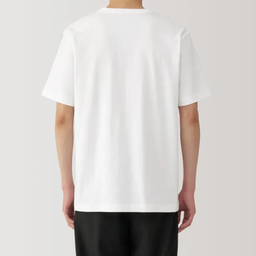 Men's Washed Heavy Weight Crew Neck Short Sleeve T-Shirt