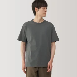Men's Washed Heavy Weight Crew Neck Short Sleeve T-Shirt