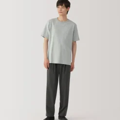 Men's Washed Heavy Weight Crew Neck Short Sleeve T-Shirt