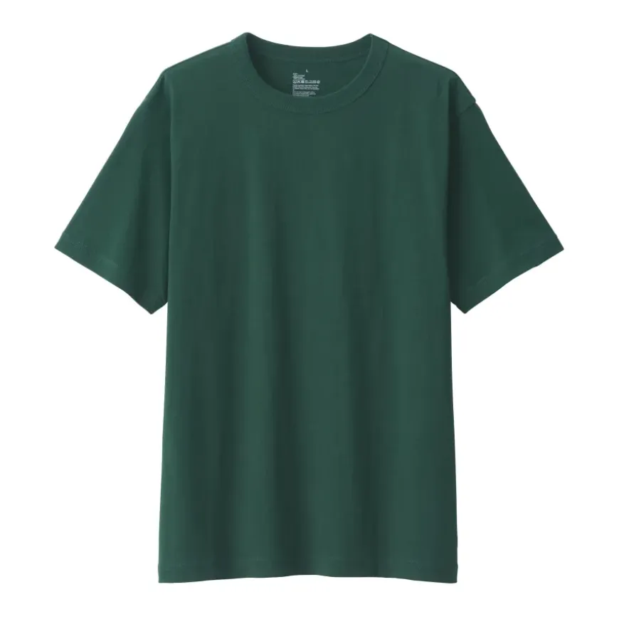 Men's Washed Heavy Weight Crew Neck Short Sleeve T-Shirt
