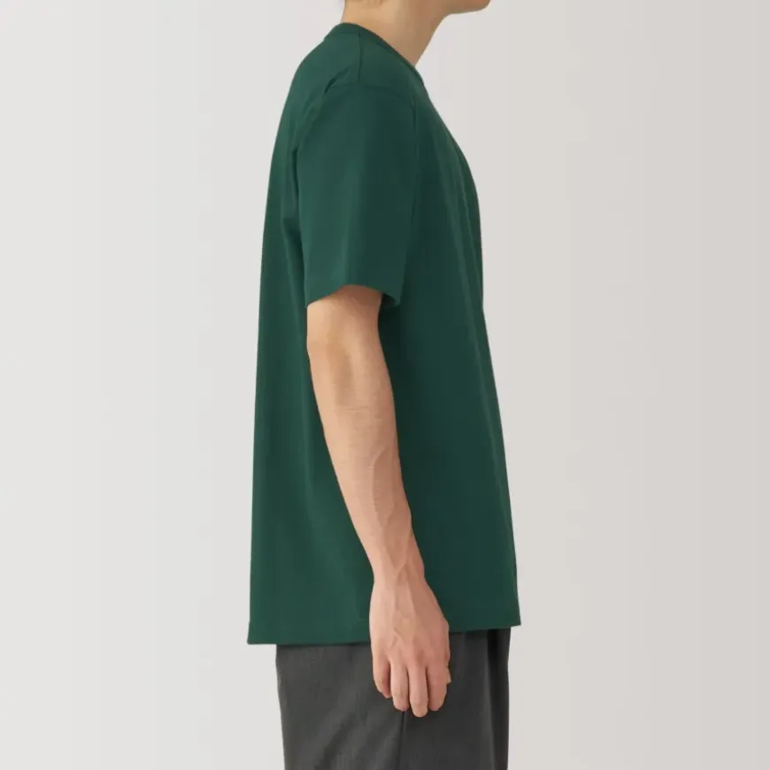 Men's Washed Heavy Weight Crew Neck Short Sleeve T-Shirt