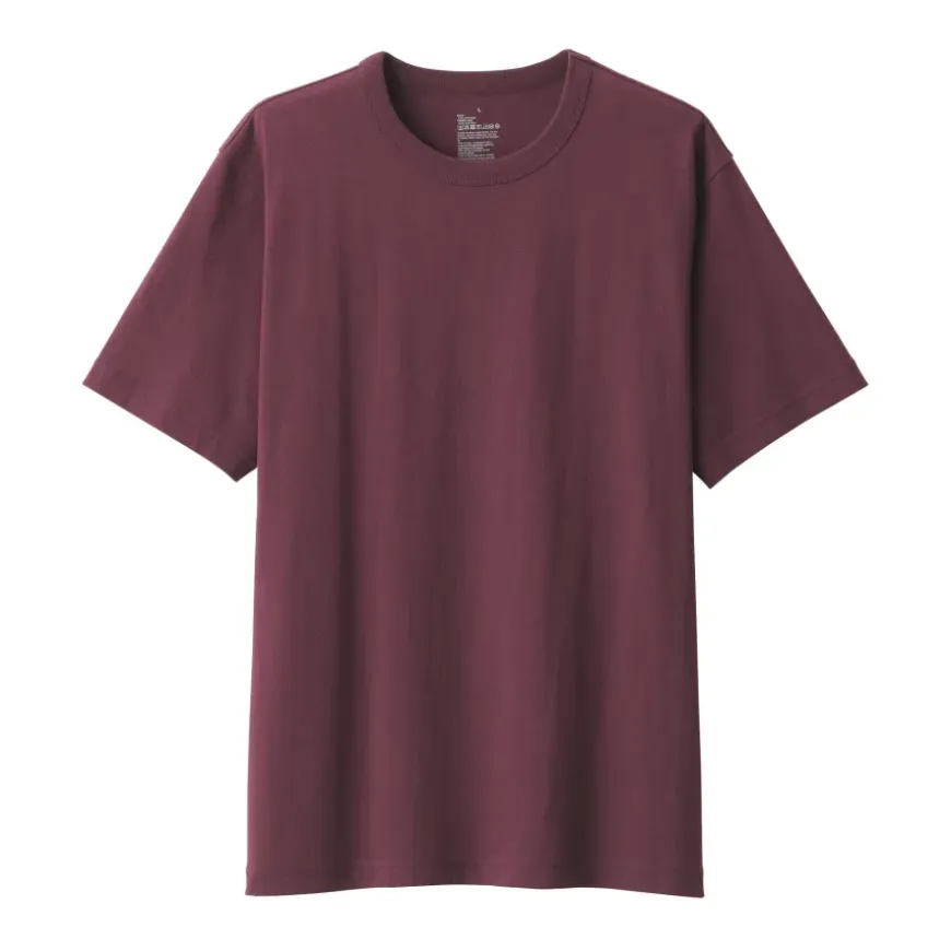 Men's Washed Heavy Weight Crew Neck Short Sleeve T-Shirt