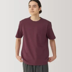 Men's Washed Heavy Weight Crew Neck Short Sleeve T-Shirt