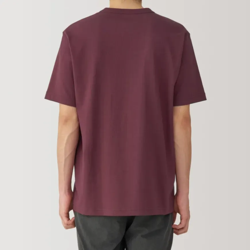 Men's Washed Heavy Weight Crew Neck Short Sleeve T-Shirt