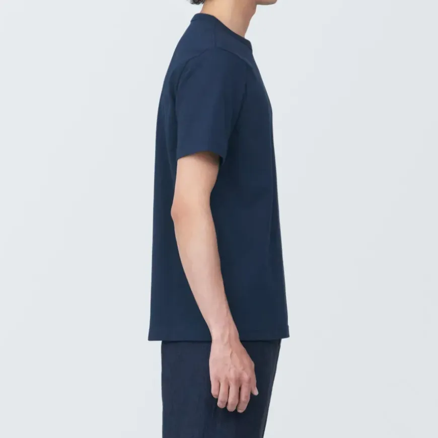 Men's Washed Heavy Weight Crew Neck Short Sleeve T-Shirt
