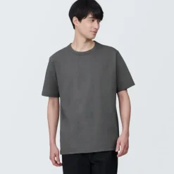Men's Washed Heavy Weight Crew Neck Short Sleeve T-Shirt