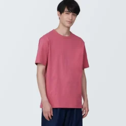 Men's Washed Heavy Weight Crew Neck Short Sleeve T-Shirt