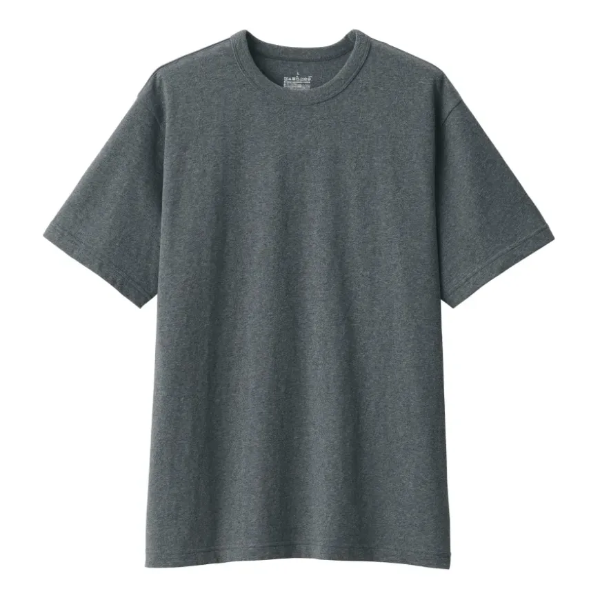 Men's Washed Heavy Weight Crew Neck Short Sleeve T-Shirt
