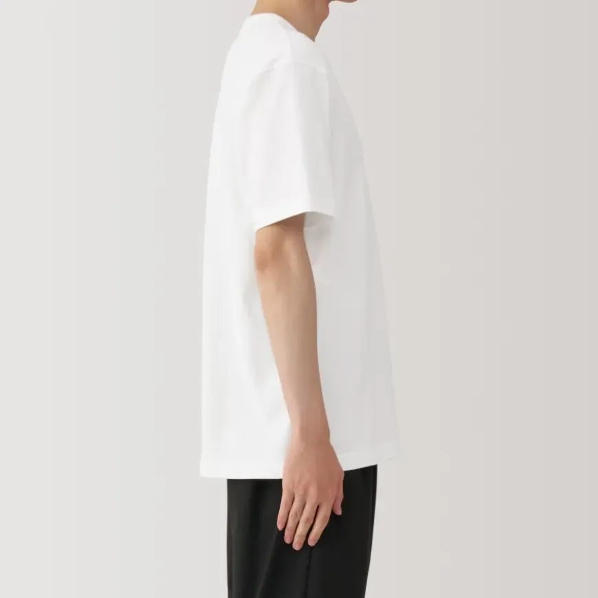 Men's Washed Heavy Weight Crew Neck Short Sleeve T-Shirt