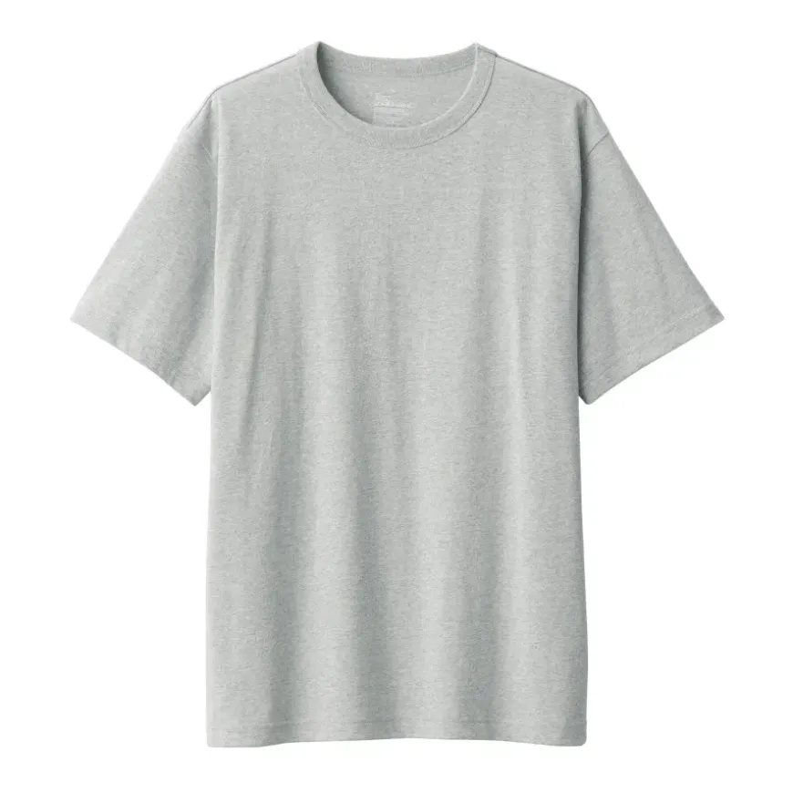 Men's Washed Heavy Weight Crew Neck Short Sleeve T-Shirt