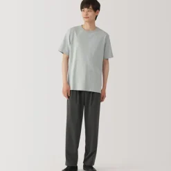 Men's Washed Heavy Weight Crew Neck Short Sleeve T-Shirt