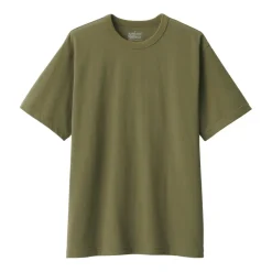 Men's Washed Heavy Weight Crew Neck Short Sleeve T-Shirt