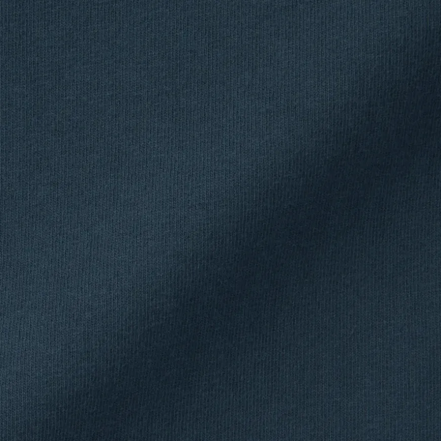 Men's Washed Heavy Weight Crew Neck Long Sleeve T-Shirt