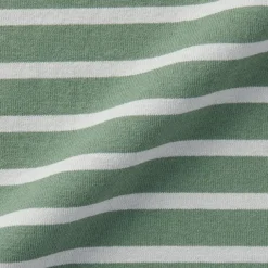 Men's Washed Heavyweight Boat Neck 9/10 Sleeve T-Shirt