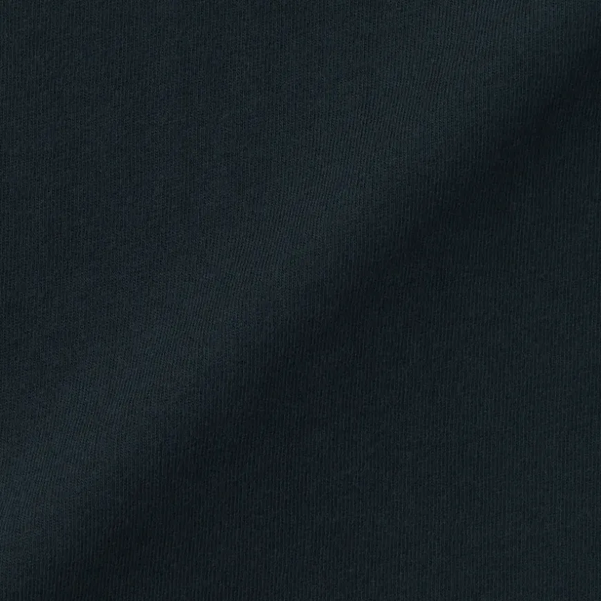 Men's Washed Jersey Crew Neck Long Sleeve T-Shirt