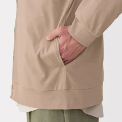Men's Washed Jersey V-Neck Cardigan