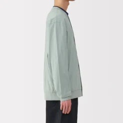 Men's Washed Jersey V-Neck Cardigan
