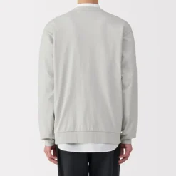 Men's Washed Jersey V-Neck Cardigan