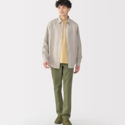 Men's Washed Linen Shirt