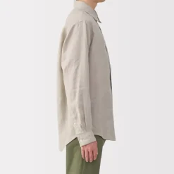 Men's Washed Linen Shirt