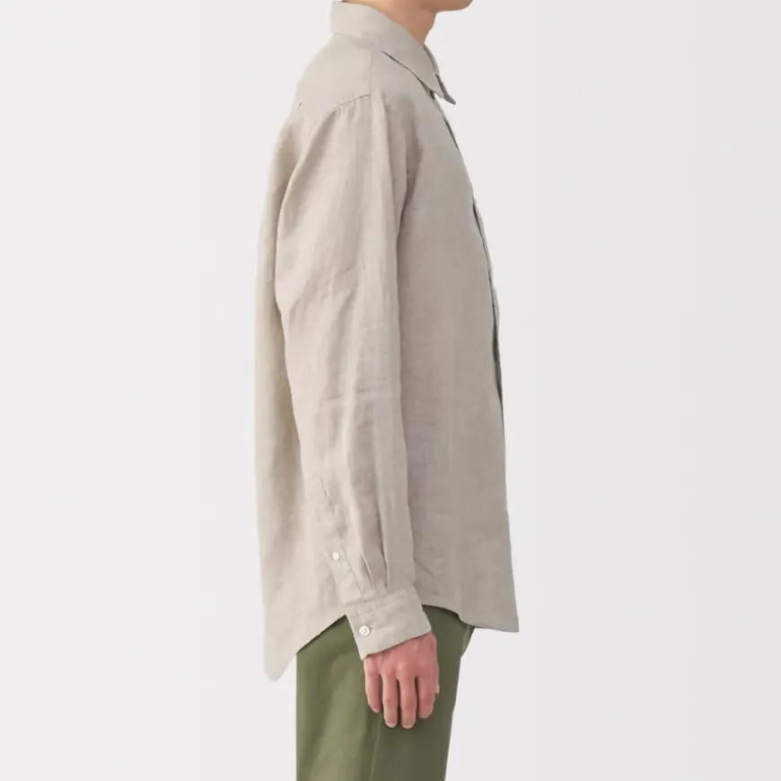 Men's Washed Linen Shirt