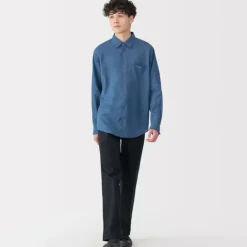 Men's Washed Linen Shirt