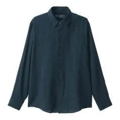 Men's Washed Linen Shirt