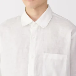 Men's Washed Linen Shirt